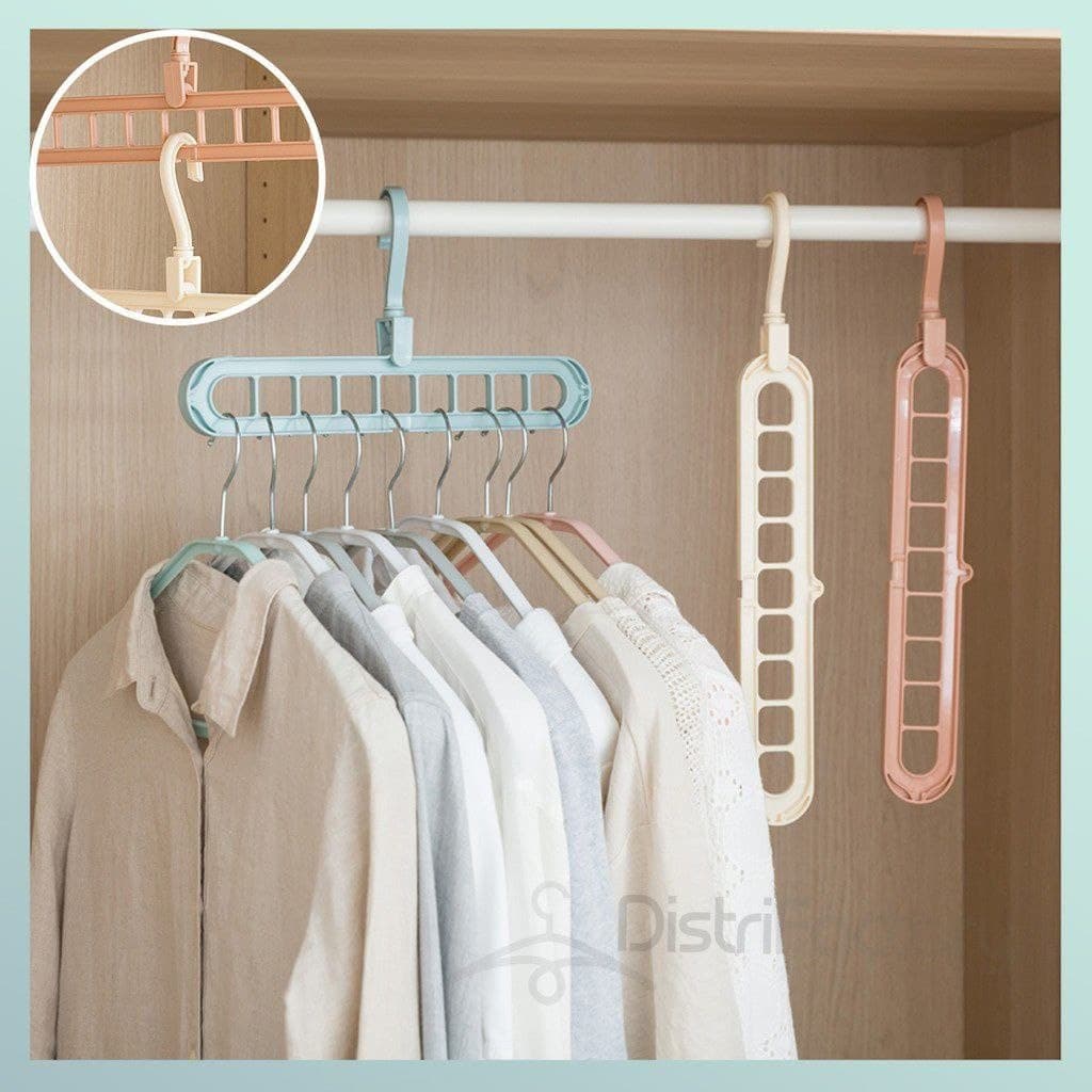 Multi-Function Folding Magic Cloth Hanger