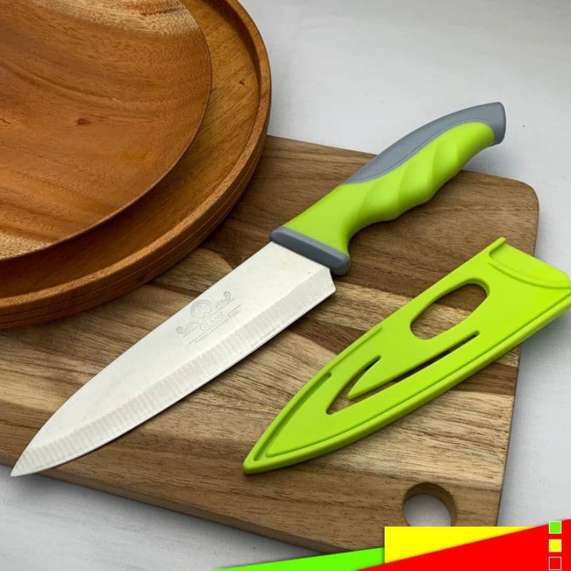 Kitchen Knife with Cover (1 Pcs)