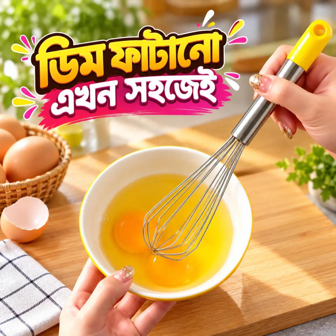 Hand Egg Bitter Whisk 9.5 inches