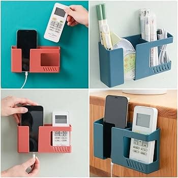Wall-mounted 2-in-1 Mobile Phone Charging Stand