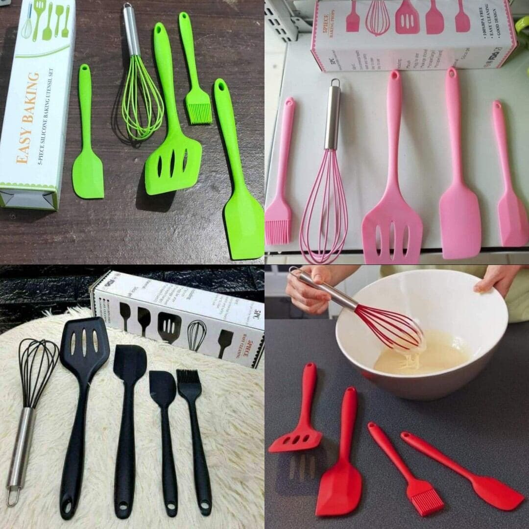 5 Pieces Silicon Baking Props Set