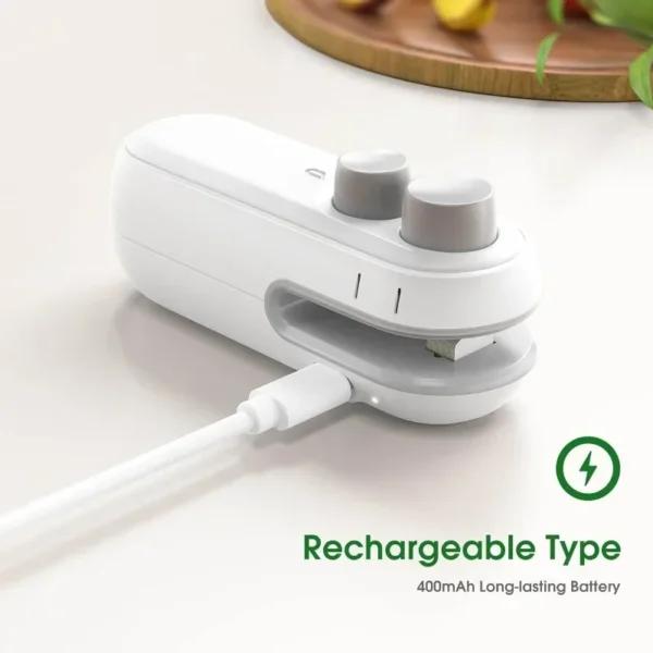 Mini Portable Heat Sealer USB Rechargeable