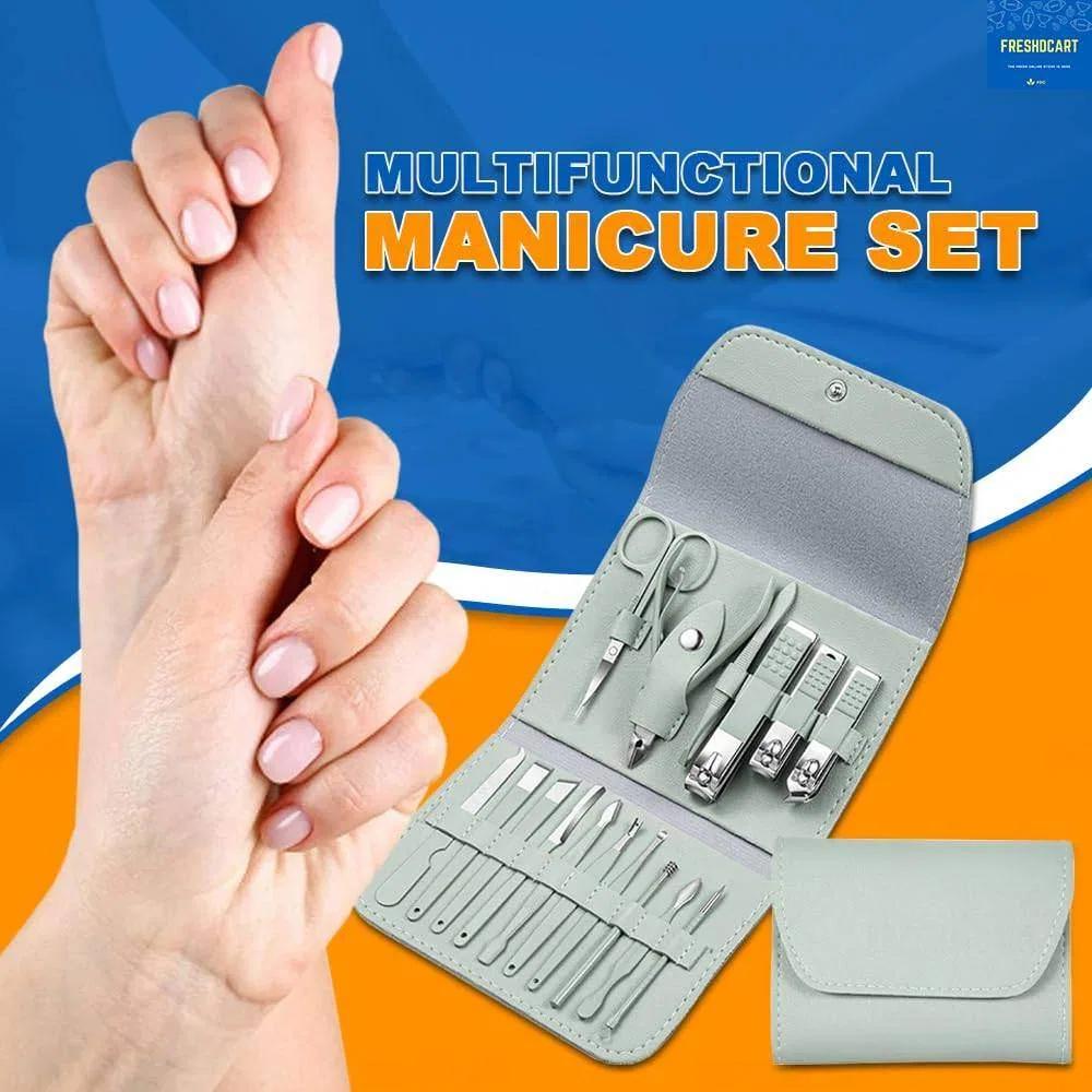 16pcs Manicure & Pedicure Tools