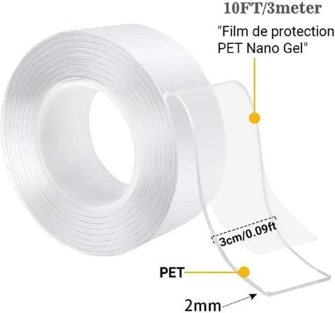 3M Nano Double Sided Tape (3 Meter × 3CM)
