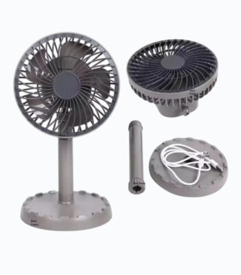 JYSUPER Rechargeable Multicolor Portable Mini Table Fan - JY-2218