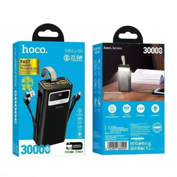 Hoco MMJ-06 30000mAh Fast Charging Power Bank - Image 2